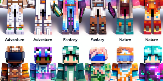 Top 10 Minecraft Skin Ideas for Girls to Enhance Your Gaming Experience