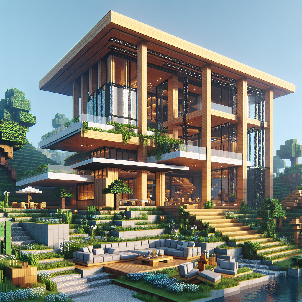 Explore the Latest Trends in Modern Minecraft House Designs
